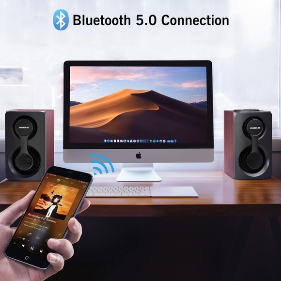 Computer Speakers Wired & Bluetooth 5.0 - Picture 2 of 7